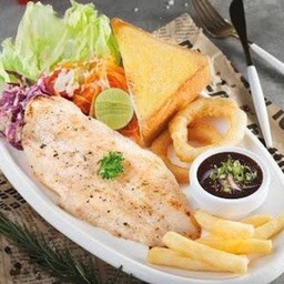 สเต็กปลาดอลี่ย่าง