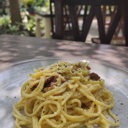 สปาเกตตี้ เบคอน คาโบนาร่า