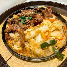 เนื้อโคขุนย่างกระทะร้อน Beef Teppanyaki