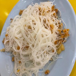 เส้นหมี่คลุกกากหมู