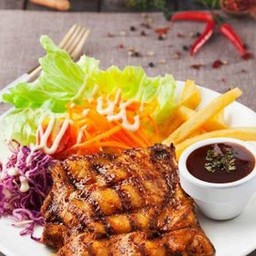 สเต็กไก่สไปซี่