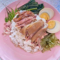 อาหารตามสั่ง ข้าวขาหมู คากิ ก๋วยเตี๋ยว