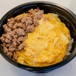 ข้าวไข่ข้นหมูสับ