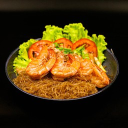 粉丝砂锅虾