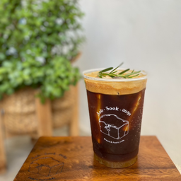 Orange Yuzu sparkling coffee