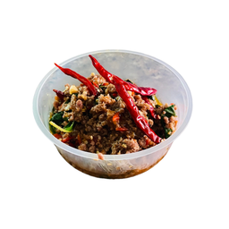 กะเพราเนื้อสับขุนช้าง (กับข้าว)