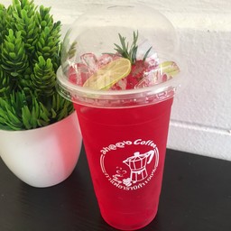 น้ำแดงมะนาวโซดา