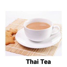 นมสด ชาไทยร้อน