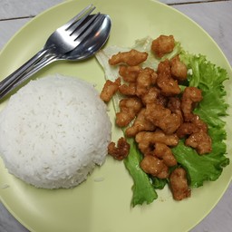 ข้าวจระเข้ทอดเกลือ