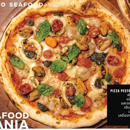 PIZZA PESTO SEAFOOD