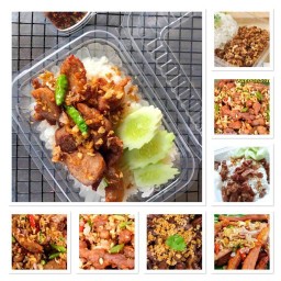 😋(แดกปะล่ะ)😋หมูทอดกระเทียมพริกขี้หนูสด พระราม2