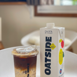 ลาเต้โอ๊ต(ไม่มีส่วนผสมนมวัว)