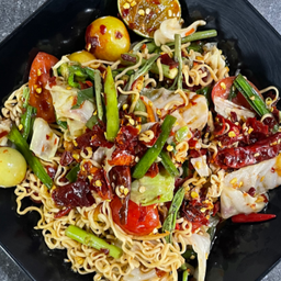 ตำมาม่าปูปลาร้า