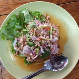 ยำวุ้นเส้นหมูสับ