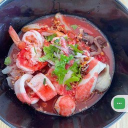 เย็นตาโฟทะเล กุ้ง+หมึก (น้ำ)