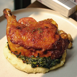 OVEN BAKE CHICKEN WITH NEW ORLEANS SAUCE