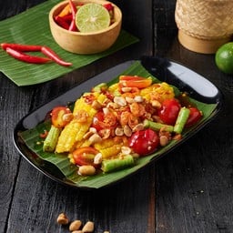 ตำข้าวโพดไข่เค็ม