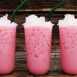 นมชมพูเย็น