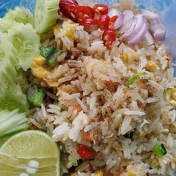 ข้าวผัดปลาอินทรีย์