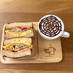 แฮม+ชีส+ไข่ข้น