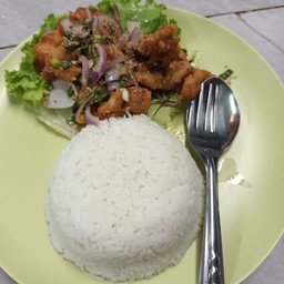 ข้าวยำไก่แซ่บ