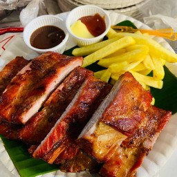 ซี่โครงหมูBBQ ซี่โครงหมูอบโอ่ง