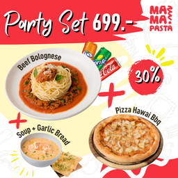 Mama Pasta Party Set 699.- [From 1,000.-]