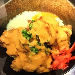 Tori Kara Don with soup