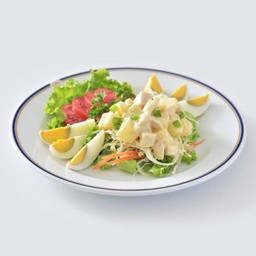 สลัดไก่ฮาวายกับสับปะรด