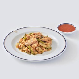 สุกี้แห้งหมู