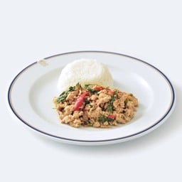 ข้าวราดผัดกะเพราไก่