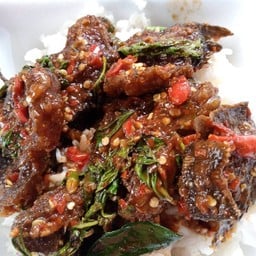 ข้าวพริกแกงปลาดุก