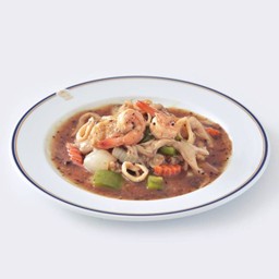 ก๋วยเตี๋ยวราดหน้าเต้าซี่ทะเลรวม