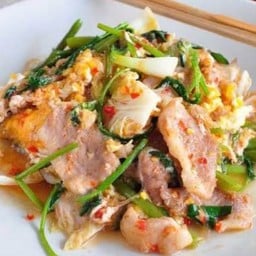 สุกี้หมู (แห้ง)