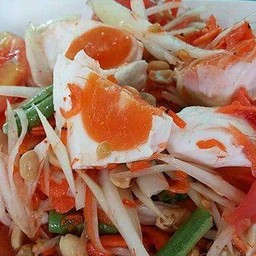 ตำไทยไข่เค็ม