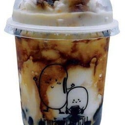 น้ำเต้าหู้เย็นใข่มุขบุกลาวา