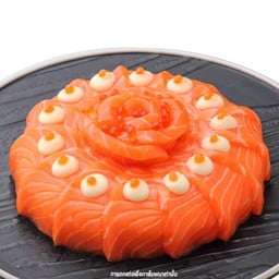 Salmon Rose Cake