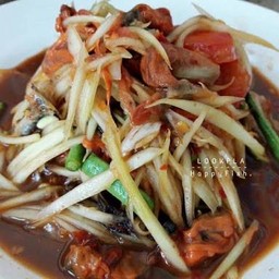 ตำปูปลาร้าหอยดอง