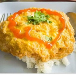 ข้าวไข่เจียวหมูสับ..