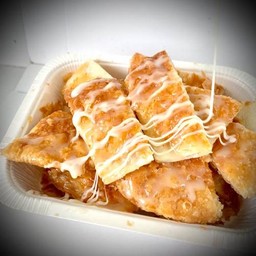 โรตีคริสปี้ นมข้น น้ำตาลชินนาม่อน