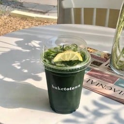 ชาเขียวน้ำผึ้งมะนาว