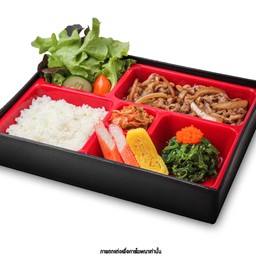 ชุดเบนโตะเนื้อผัดซอสเกาหลี