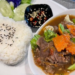 ข้าวเนื้ออบ