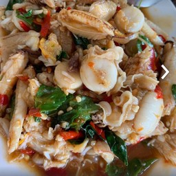 กะเพราปู(กับข้าว)