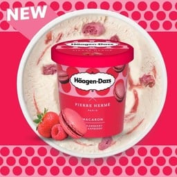 Macaron Strawberry & Raspberry (Pint)