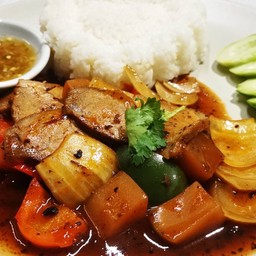 set ข้าวหมูอบ