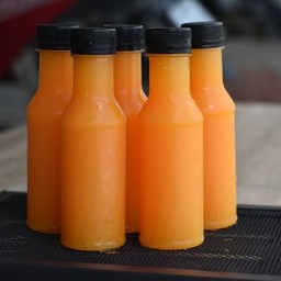 3 ขวด ลดพิเศษ น้ำส้มสด ขนาด 250 ml