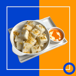 ปังนึ่งสังขยาไข่เค็ม