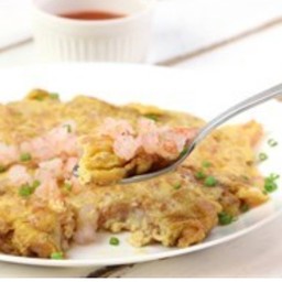 ไข่เจียวกุ้งสับ