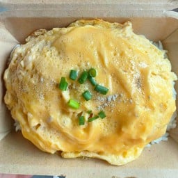 ข้าวไข่ข้น (2ฟอง) ไม่ใส่เนื้อสัตว์